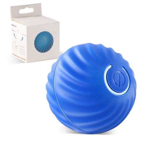 DYD Intelligente Hundespielzeug Ball, Automatisches Schlagendes Hundespielzeug, Hart und Bissfest, Geeignet für Kleine und Mittelgroße Hunde DYD Intelligente Hundespielzeug Ball, Automatisches Schlagendes Hundespielzeug, Hart und Bissfest, Geeignet für Kleine und Mittelgroße Hunde von DYD