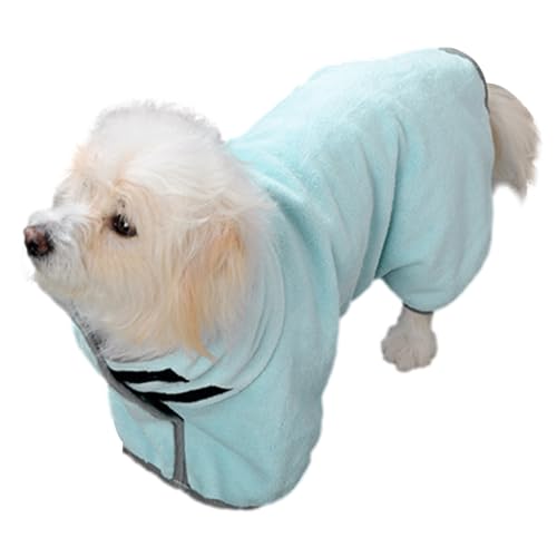 DYOG Hunde-Bademantel-Handtuch | Hunde-Badetuch | super saugfähig, ultraweich, verstellbar, leicht, schnell trocknend, maschinenwaschbar, Hundemäntel für nach dem Baden DYOG Hunde-Bademantel-Handtuch | Hunde-Badetuch | super saugfähig, ultraweich, verstellbar, leicht, schnell trocknend, maschinenwaschbar, Hundemäntel für nach dem Baden von DYOG