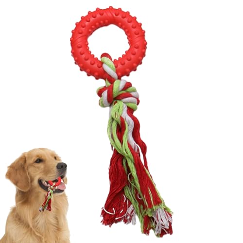 DYOG Hundeseil-Kauspielzeug - Mundpflege-Kauspielzeug für kleine Hunde | Weiches Welpenspielzeug, zahnendes Kauspielzeug für Haustiere, Mundgesundheit, energieverbrauchend von DYOG
