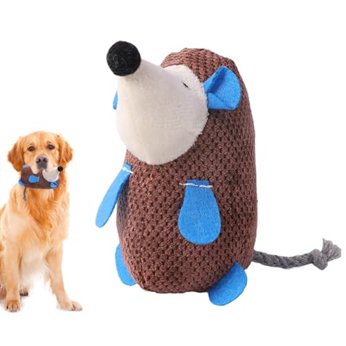 DYOG Hundespielzeug zum Zahnen für Welpen - Hund Quietschspielzeug Maus,Zahnendes Welpenspielzeug für Aggressive Kauer, interaktives Hundespielzeug, weicher Quietscher für kleine, mittelgroße von DYOG