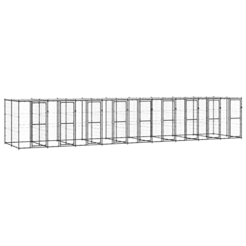 hundebox Auto,hundehütte,Faltbare hundebox,Outdoor-Hundezwinger Stahl mit Überdachung 21,78 m²Entworfen für Garten und Terrasse. hundebox Auto,hundehütte,Faltbare hundebox,Outdoor-Hundezwinger Stahl mit Überdachung 21,78 m²Entworfen für Garten und Terrasse. von DYRJDJWIDHW
