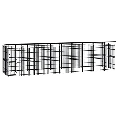hundebox alu,hundebox Metall,hundezwinger,Outdoor-Hundezwinger mit Dach Stahl 16,59 m²Entworfen für Garten und Terrasse. hundebox alu,hundebox Metall,hundezwinger,Outdoor-Hundezwinger mit Dach Stahl 16,59 m²Entworfen für Garten und Terrasse. von DYRJDJWIDHW