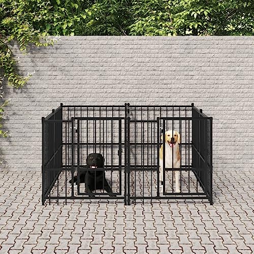 hundekäfig für zuhause,transportbox Hund,Dog Crate,Outdoor-Hundezwinger Stahl 3,75 m²Entworfen für Garten und Terrasse. hundekäfig für zuhause,transportbox Hund,Dog Crate,Outdoor-Hundezwinger Stahl 3,75 m²Entworfen für Garten und Terrasse. von DYRJDJWIDHW