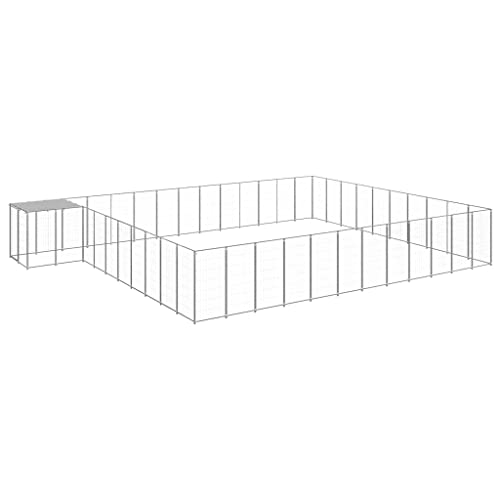 transportbox Hund,hundetransportbox Auto,Hundezwinger Silbern 37,51 m² StahlEntworfen für Garten und Terrasse. transportbox Hund,hundetransportbox Auto,Hundezwinger Silbern 37,51 m² StahlEntworfen für Garten und Terrasse. von DYRJDJWIDHW
