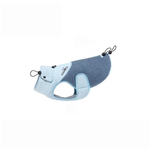 DYUES-SDOEMVIEN Hundegeschirr, Welpengeschirr, Geschirr for kleine Hunde, bequemes Design, Trainingsspaziergänge, reisefreundlich, sicherer Sitz(Blue-M-7KG) von DYUES-SDOEMVIEN