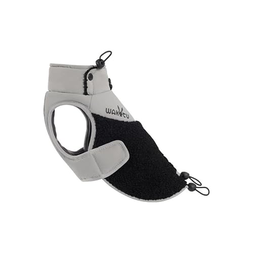 DYUES-SDOEMVIEN Hundegeschirr, Welpengeschirr, Geschirr for kleine Hunde, bequemes Design, Trainingsspaziergänge, reisefreundlich, sicherer Sitz(Grey-M-7KG) von DYUES-SDOEMVIEN