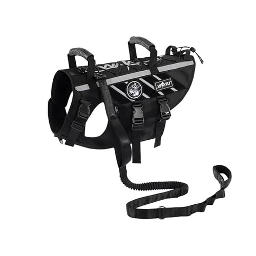 DYUES-SDOEMVIEN Hundegeschirr, Welpengeschirr, Geschirr for kleine Hunde, bequemes Design, Trainingsspaziergänge, reisefreundlich, sicherer Sitz(L) von DYUES-SDOEMVIEN