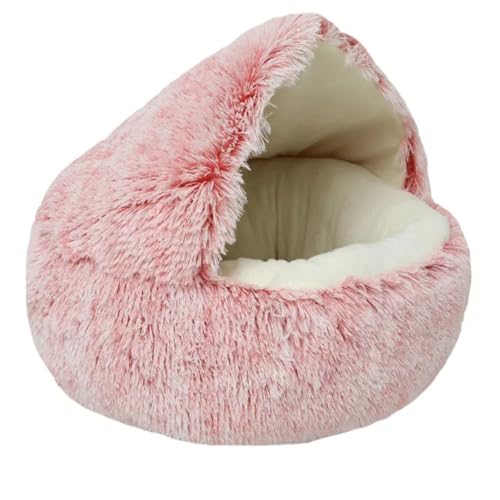 DZDPIYEZA Winter-Katzenbett mit warmer Schale, halbgeschlossenes Katzenbett, halbumrandetes Hundebett, geschlossenes Katzenbett DZDPIYEZA Winter-Katzenbett mit warmer Schale, halbgeschlossenes Katzenbett, halbumrandetes Hundebett, geschlossenes Katzenbett von DZDPIYEZA