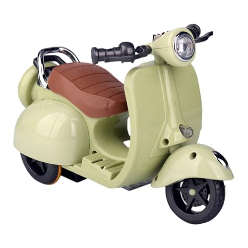 DZHCBNE 1Stück Scooter Spielzeug, Motorrad-Spielzeug Mit Licht Und Musik, Interaktive Rotierende Spielzeug, Autositz Desktop Ornamente, Für Sammler von DZHCBNE