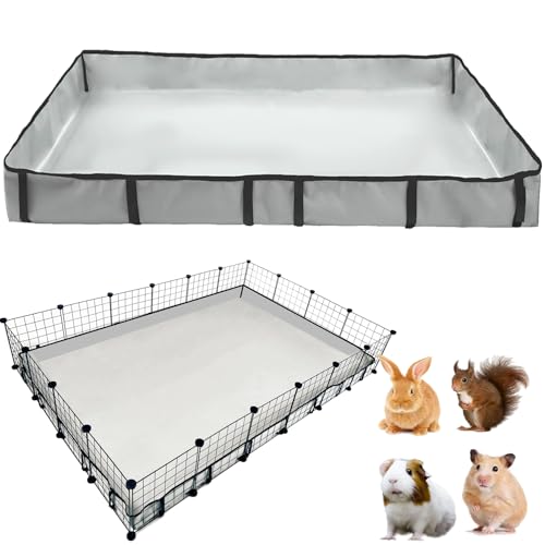 DZWLKJ Meerschweinchen-Käfig-Auskleidung, wasserdichte und waschbare Unterseite, auch für Kaninchen, Hasen, Chinchillas, Igel, Frettchen und andere Kleintiere (121,9 x 182,9 cm) von DZWLKJ