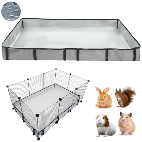 DZWLKJ Meerschweinchen-Käfig-Auskleidung, wasserdichte und waschbare Unterseite, auch für Kaninchen, Hasen, Chinchillas, Igel, Frettchen und andere Kleintiere (61 x 91,4 cm) von DZWLKJ