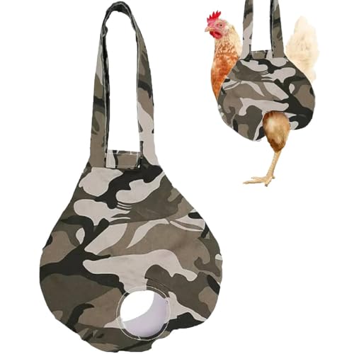 DZXZY Huhnhalter-Taschen für Hühner, Tragetasche, Huhn-Tragetasche, mit Griff, Huhnbedarf, Huhn-Medizin-Tasche, Fanghandtasche (Camo) von DZXZY