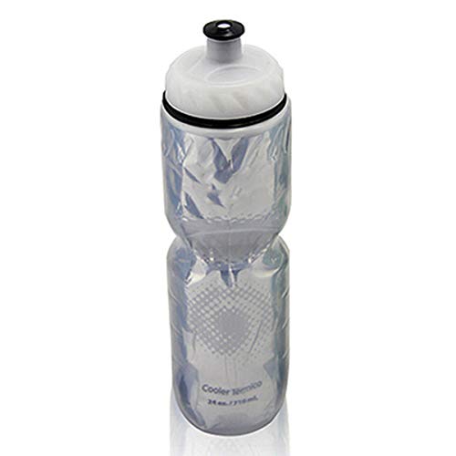 DaMohony Isolierte Wasserflasche für Outdoor-Sportarten, 710 ml, doppellagig, isolierte Wasserflasche von DaMohony