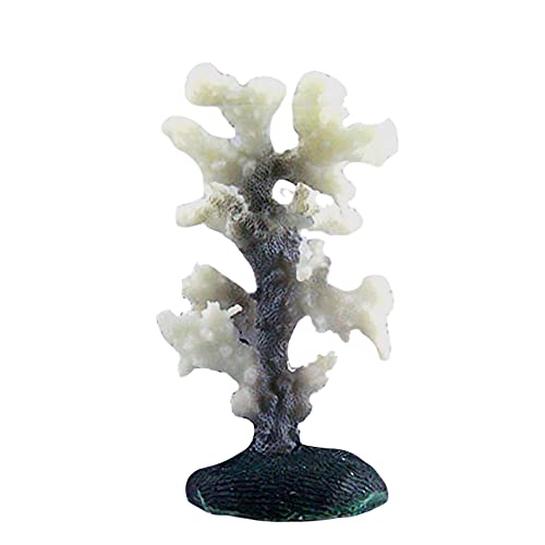 DaMohony Künstliche Meeresanemone Koralle mit leuchtendem Effekt, Silikon von DaMohony