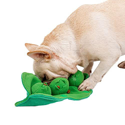 Haustier Fleece Spielzeug, Erbsen Taschen, Schnüffelmatte, interaktives Klang Spielzeug, Hundespielzeug aus Plüsch für kleine, mittelgroße und große Hunde Haustier Fleece Spielzeug, Erbsen Taschen, Schnüffelmatte, interaktives Klang Spielzeug, Hundespielzeug aus Plüsch für kleine, mittelgroße und große Hunde von DaMohony