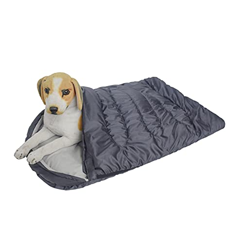 Hundeschlafsack, wasserdicht, warm, gemütlich, mit Aufbewahrungstasche für Zuhause, Reisen, Camping, Wandern, Rucksackreisen von DaMohony