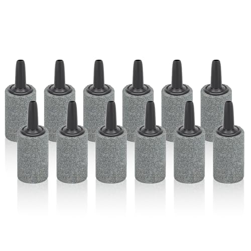 DaToo Aquarium-Luftstein, 2,5 cm, 12 Stück, Luftsprudler für Aquarien, Teiche, Hydrokultursysteme DaToo Aquarium-Luftstein, 2,5 cm, 12 Stück, Luftsprudler für Aquarien, Teiche, Hydrokultursysteme von DaToo