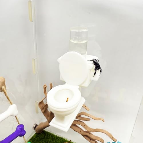Springende Spinne Wasserspinne Spinne Magnetischer Hängender Wasserspender Kleintierzaun Dekoration, Geeignet für alle Arten von Springspinnen und kleinen Insekten Lebensraum Zaun Zubehör Springende Spinne Wasserspinne Spinne Magnetischer Hängender Wasserspender Kleintierzaun Dekoration, Geeignet für alle Arten von Springspinnen und kleinen Insekten Lebensraum Zaun Zubehör von Daerky