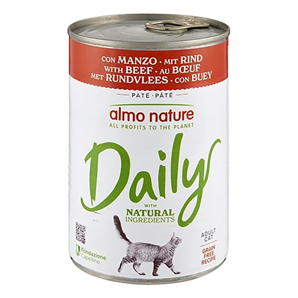Almo Nature Daily Menu 6 x 400 g - Rind Almo Nature Daily Menu 6 x 400 g - Rind von Almo Nature Daily