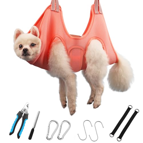 DaizySight Hundepflege Hängematte Set für Kleinen Hunde und Katze Haustier Krallen Friseur - Größe XS, Hängegeschirr für Nageltrimmen, Krallenschneider, Haustierpflege DaizySight Hundepflege Hängematte Set für Kleinen Hunde und Katze Haustier Krallen Friseur - Größe XS, Hängegeschirr für Nageltrimmen, Krallenschneider, Haustierpflege von DaizySight