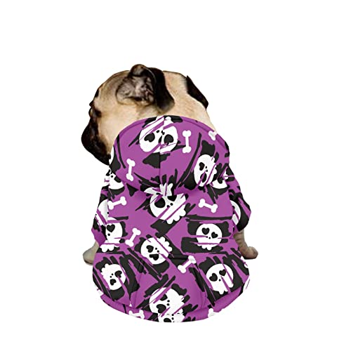 Dajingkj Halloween-Hunde-Kapuzenpullover für mittelgroße und große Hunde, modisch, niedlicher Haustier-Totenkopf-Druck, Kleidung, Sweatshirts mit Taschen, warmer Mantel für Welpen, Herbst, Winter, Festliches Verkleiden, Jungen, Mädchen, Hunde-Kostüme Dajingkj Halloween-Hunde-Kapuzenpullover für mittelgroße und große Hunde, modisch, niedlicher Haustier-Totenkopf-Druck, Kleidung, Sweatshirts mit Taschen, warmer Mantel für Welpen, Herbst, Winter, Festliches Verkleiden, Jungen, Mädchen, Hunde-Kostüme von Dajingkj