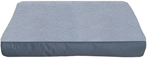 Dalema Hundebettbezug 111x81x10 cm, strapazierfähig, langlebig, wasserdicht, flauschig, weich, abnehmbarer Haustierbett-Matratzenbezug mit Reißverschluss. Grau, nur Bezug. Dalema Hundebettbezug 111x81x10 cm, strapazierfähig, langlebig, wasserdicht, flauschig, weich, abnehmbarer Haustierbett-Matratzenbezug mit Reißverschluss. Grau, nur Bezug. von Dalema