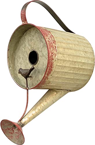 DanDiBo Vogelhaus zum Aufhängen Metall Deko Gießkanne wetterfest 501138 Nistkasten 40 cm Futterstation für Vögel Shabby Metallkanne Kanne Balkon DanDiBo Vogelhaus zum Aufhängen Metall Deko Gießkanne wetterfest 501138 Nistkasten 40 cm Futterstation für Vögel Shabby Metallkanne Kanne Balkon von DanDiBo