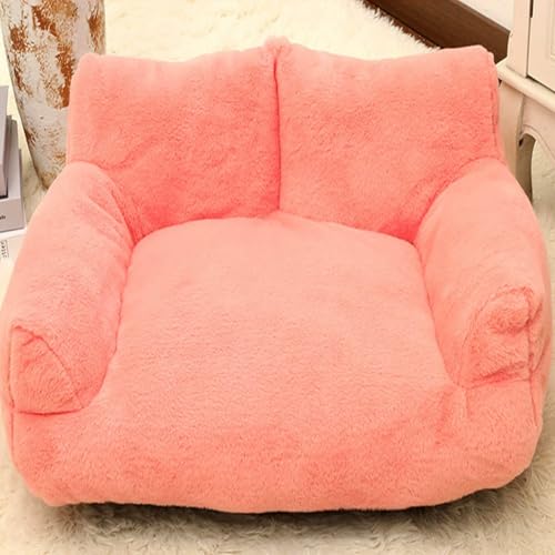 Danchen Orthopädisches Hundebett, Sofa mit Seiten, Haustierbett, superweich, rutschfeste Unterseite, beruhigende Welpen, Katze, Couch, Matratze für große, mittelgroße und kleine Hunde (Rosa, 75 x 50 x Danchen Orthopädisches Hundebett, Sofa mit Seiten, Haustierbett, superweich, rutschfeste Unterseite, beruhigende Welpen, Katze, Couch, Matratze für große, mittelgroße und kleine Hunde (Rosa, 75 x 50 x von Danchen