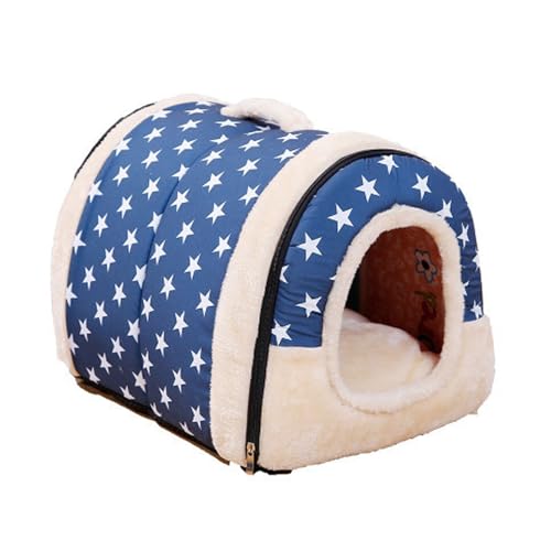 Cozy Dog Cave Bed House Outdoor Indoor Dog House Pet Cave Bed, Non-Slip Cat Dog Zwinger Warm Comfortable Sleeping Nest Calming Bed with Zipper von Dancmiu