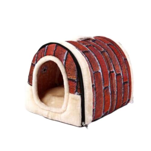 Cozy Dog Cave Bed House Outdoor Indoor Dog House Pet Cave Bed, Non-Slip Cat Dog Zwinger Warm Comfortable Sleeping Nest Calming Bed with Zipper Cozy Dog Cave Bed House Outdoor Indoor Dog House Pet Cave Bed, Non-Slip Cat Dog Zwinger Warm Comfortable Sleeping Nest Calming Bed with Zipper von Dancmiu