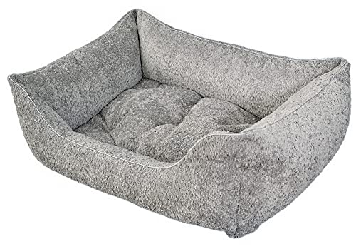 Dandy Dog Hundebett Balance Soft Grey - abziebar und waschbar - Made in Germany Größe M von Dandy Dog