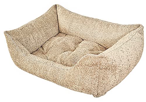 Dandy Dog Hundebett Balance Soft Taupe - abziebar und waschbar - Made in Germany Größe M von Dandy Dog