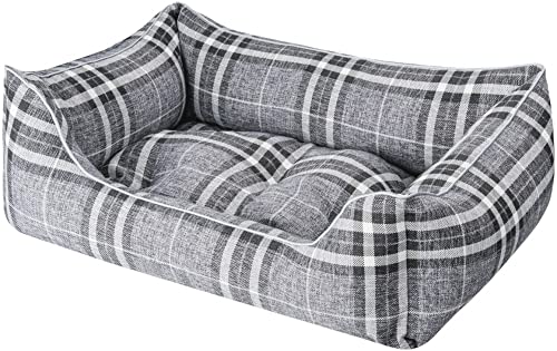 Dandy Dog Hundebett Highlands Grey - abziehbar Bezug und Füllung waschbar kuschelig gelenkschonend hochwertige Qualität Made in Germany - Größe M Dandy Dog Hundebett Highlands Grey - abziehbar Bezug und Füllung waschbar kuschelig gelenkschonend hochwertige Qualität Made in Germany - Größe M von Dandy Dog