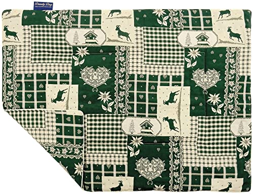 Dandy Dog Hundedecke Kitzbühel Green - waschbar hochwertige robuste hochwertige Qualität Made in Germany - Größe XL von Dandy Dog