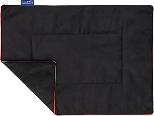 Dandy Dog Hundedecke Magic Velvet Black - hochwertiger waschbarer Samt kuschelig robuste Qualität Made in Germany - Größe M Dandy Dog Hundedecke Magic Velvet Black - hochwertiger waschbarer Samt kuschelig robuste Qualität Made in Germany - Größe M von Dandy Dog