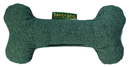Dandy Dog Hundespielzeug Filz Dunkelgrün Knochen Größe L/XL von Dandy Dog