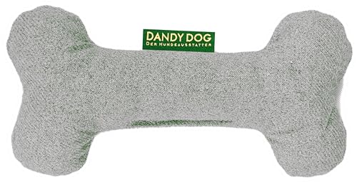 Dandy Dog Hundespielzeug Filz Hellgrau Knochen Größe L/XL von Dandy Dog