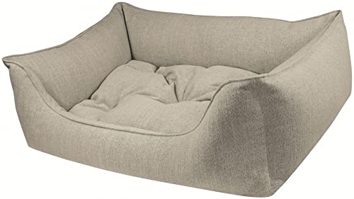 Hundebett Eco Dog Grey - abziehbar Bezug und Füllung waschbar gelenkschonend kuschelig robust Qualität Made in Germany - Größe XL von Dandy Dog