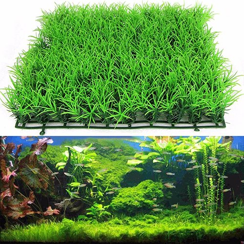Danigrefinb Aquarium-Dekoration, künstliches Wasser, grünes Gras, Pflanze, Rasen, Aquarium, Landschaft von Danigrefinb