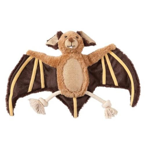 Danish Design Bertie The Bat Hundespielzeug mit Quietschelement, knisternd, 25,4 cm Danish Design Bertie The Bat Hundespielzeug mit Quietschelement, knisternd, 25,4 cm von Danish Design