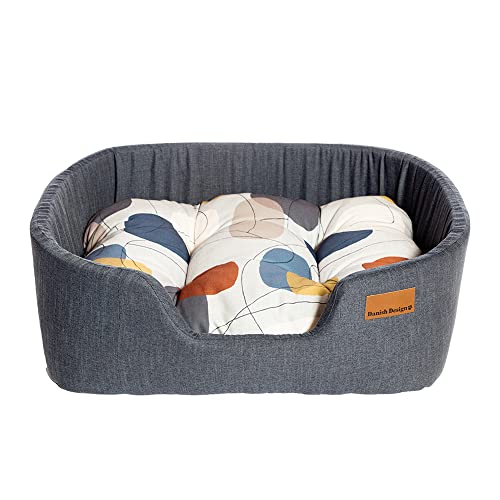 Danish Design Colour Block Hundebett, Stahl, 88,9 cm von Danish Design