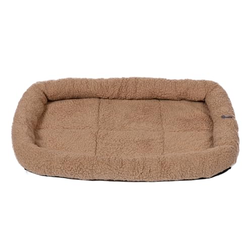 Danish Design Essentials Matratze, Beige, Größe M, 75 x 46 cm, Hundebett, Hundebox und Reisematte, maschinenwaschbar Danish Design Essentials Matratze, Beige, Größe M, 75 x 46 cm, Hundebett, Hundebox und Reisematte, maschinenwaschbar von Danish Design
