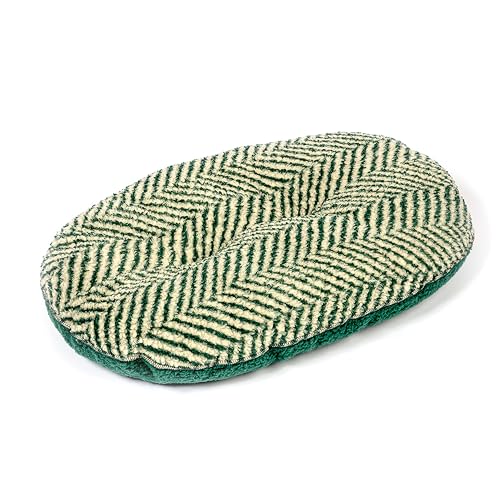 Danish Design Hundebett, gesteppt, Sherpa-Fleece, Fischgrätenmuster, 68,6 cm, Grau Danish Design Hundebett, gesteppt, Sherpa-Fleece, Fischgrätenmuster, 68,6 cm, Grau von Danish Design