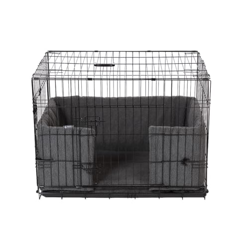 Danish Design Hundekäfig Bumper - Sherpa Fleece Ecoflex Recycelte Füllung - Grau - Groß Danish Design Hundekäfig Bumper - Sherpa Fleece Ecoflex Recycelte Füllung - Grau - Groß von Danish Design