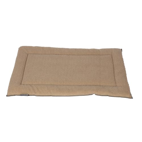 Danish Design Hundekäfig-Matratze – Sherpa-Fleece, Ecoflex recycelte Füllung – Haferflocken – XXL Danish Design Hundekäfig-Matratze – Sherpa-Fleece, Ecoflex recycelte Füllung – Haferflocken – XXL von Danish Design