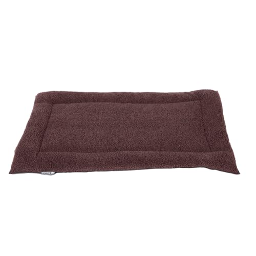 Danish Design Hundekäfig-Matratze – Sherpa-Fleece, Ecoflex recycelte Füllung – Mauve – XL von Danish Design