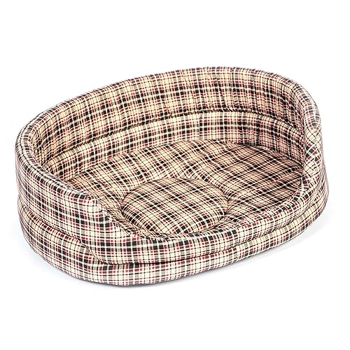 Danish Design Classic Check Abnehmbare Matratze Klettverschluss Traditionelles Bett Hunde/Welpen Slumber Bett 101 cm Danish Design Classic Check Abnehmbare Matratze Klettverschluss Traditionelles Bett Hunde/Welpen Slumber Bett 101 cm von Danish Design