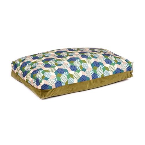 Danish Design Laura Ashley Distel Patchwork mit Thermofüllung Deluxe Bettbezug Hunde-/Welpenbett groß (nur Bezug) von Danish Design