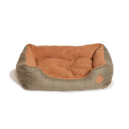 Danish Design Tweed Reihe Snuggle Hundebett, grün Danish Design Tweed Reihe Snuggle Hundebett, grün von Danish Design