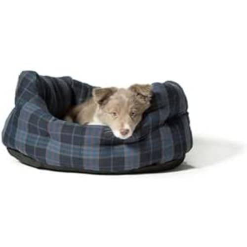 Danish Designs Lumberjack Hundebett, strapazierfähig, weicher Stoff, rustikal, 101,6 cm, Marineblau/Grau kariert Danish Designs Lumberjack Hundebett, strapazierfähig, weicher Stoff, rustikal, 101,6 cm, Marineblau/Grau kariert von Danish Design